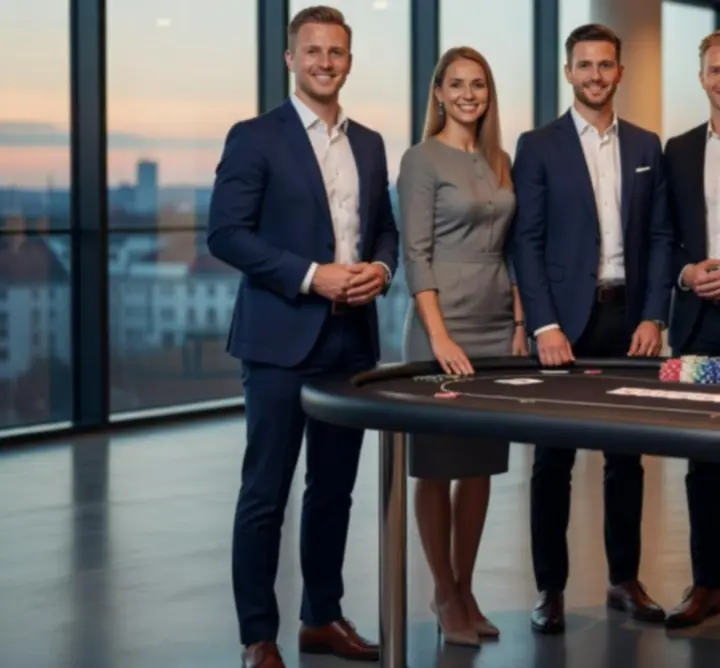 Tým moderátorů a organizátorů pokerových eventů VLTAVACZ