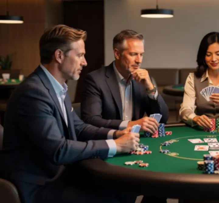 Profesionálně vedený offline pokerový večer